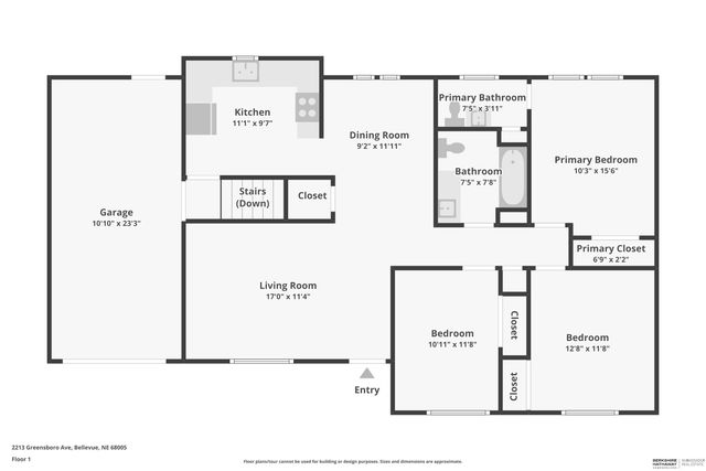 2213 Greensboro Avenue, Bellevue, NE 68005