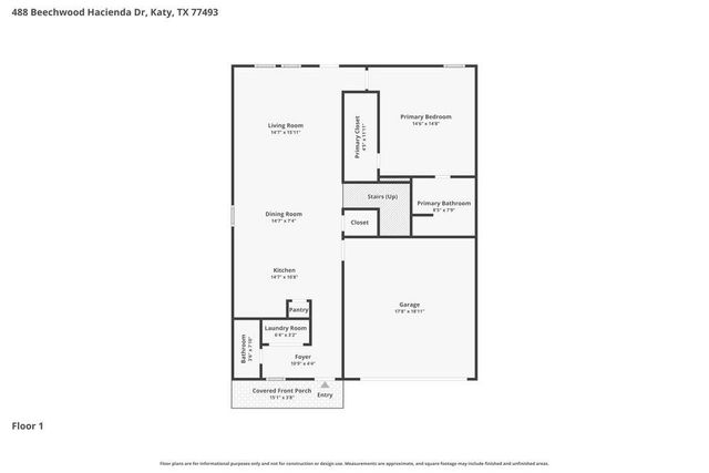 488 Beechwood Hacienda Drive, Katy, TX 77493