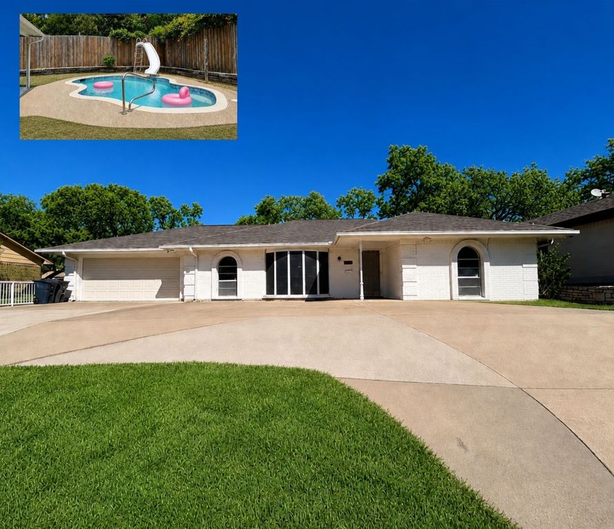 7229 Martha Lane, Fort Worth, TX 76112 — exterior