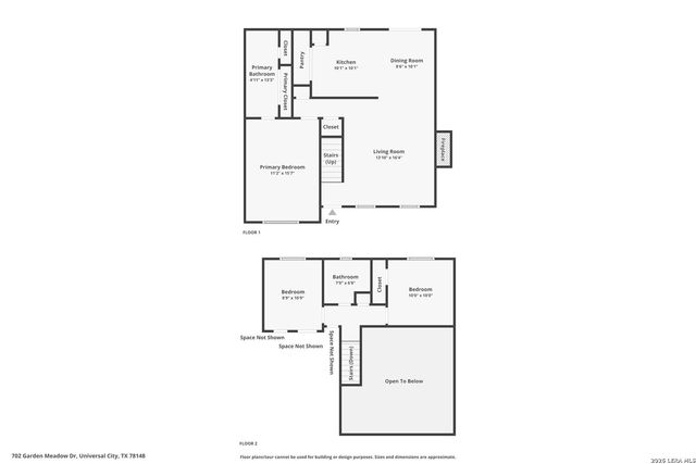 702 GARDEN MEADOW DR, Universal City, TX 78148
