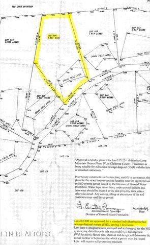 Lot 214 Clinch View Rd, New Tazewell, TN 37825