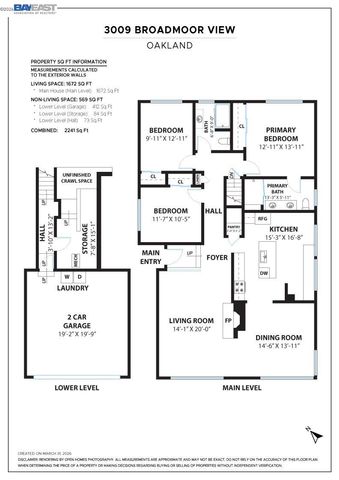 3009 BROADMOOR VIEW, Oakland, CA 94605