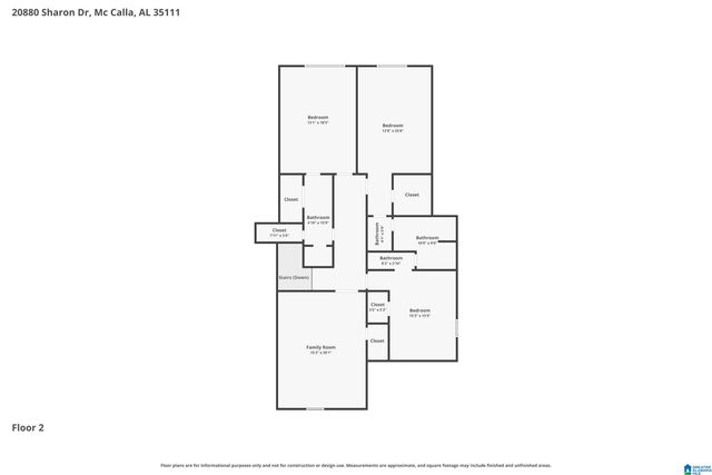 20880 SHARON DRIVE, Mccalla, AL 35111