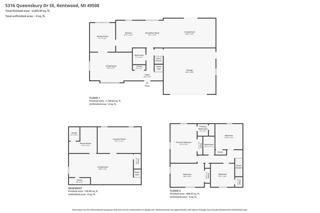 5316 Queensbury Drive Se, City Of Kentwood, MI 49508