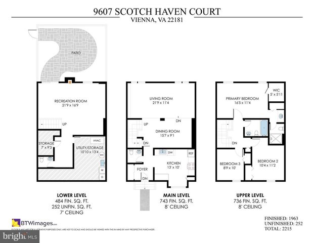 9607 SCOTCH HAVEN DR, Vienna, VA 22181