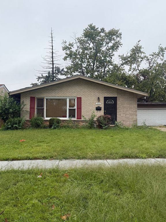 1242 Piacenti Lane, Chicago Heights, IL 60411 — exterior