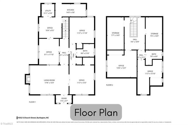 1052 Church Street, Burlington, NC 27215