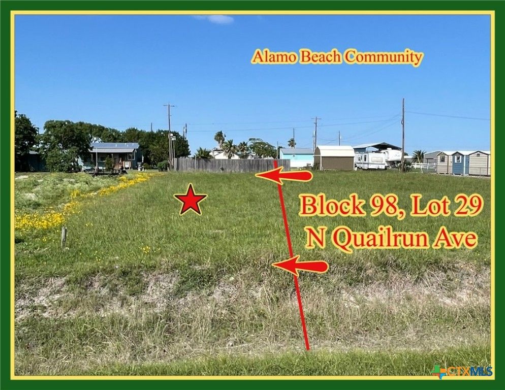 Blk 98 - L29 N Quailrun Avenue, Port Lavaca, TX 77979