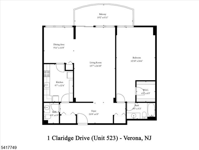 1 Claridge Dr 523, Verona Twp., NJ 07044