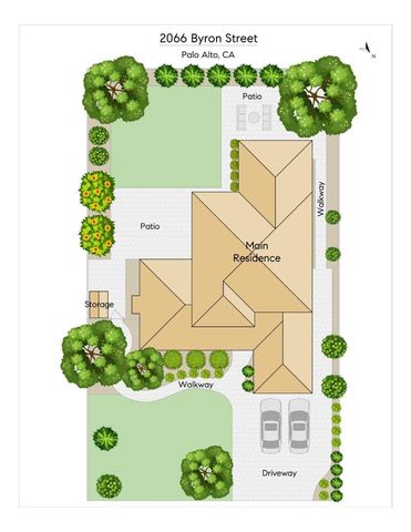 2066 Byron Street, Palo Alto, CA 94301