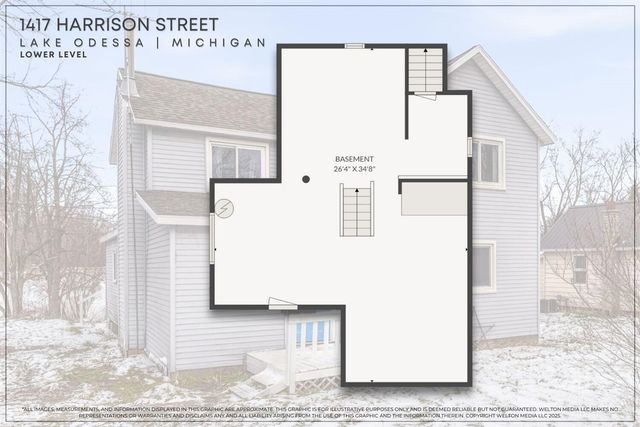 1417 Harrison Street, Lake Odessa, MI 48849