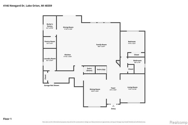 4146 Newgard Drive, Lake Orion, MI 48359