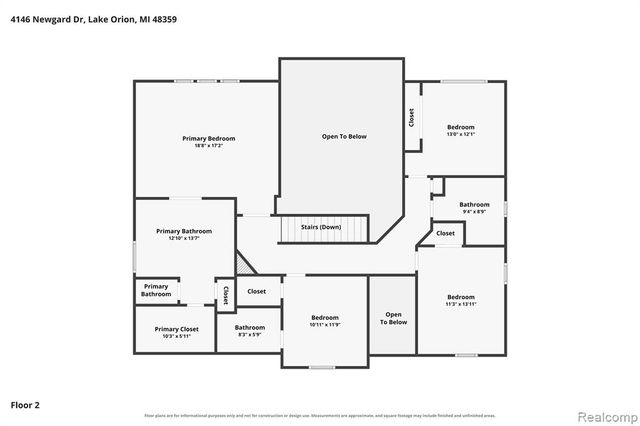 4146 Newgard Drive, Lake Orion, MI 48359