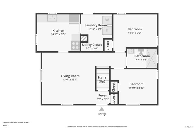 547 Riverside Avenue, Adrian, MI 49221