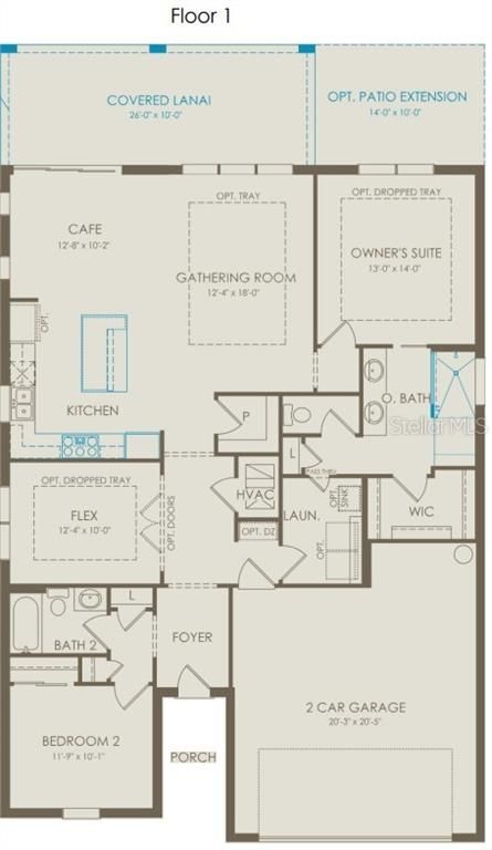 Image 2 of property listing at 2711 SERENITY MEADOW DRIVE, Kissimmee, FL 34744