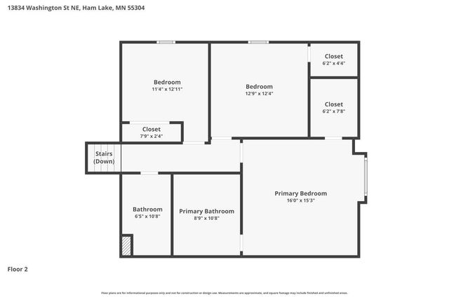 13834 Washington Street NE, Ham Lake, MN 55304
