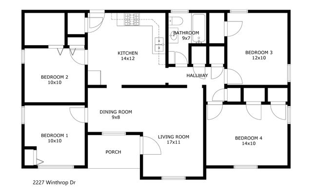 2227 Winthrop Drive, Dallas, TX 75228