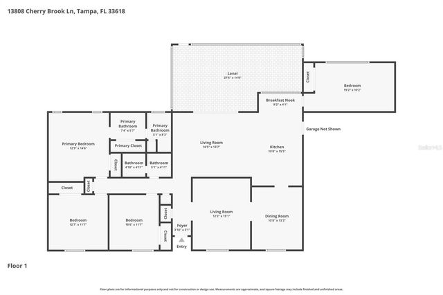 13808 CHERRY BROOK LANE, Tampa, FL 33618
