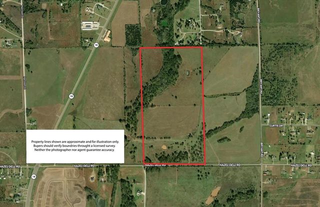 Hazel Dell Road, Shawnee, OK 74804