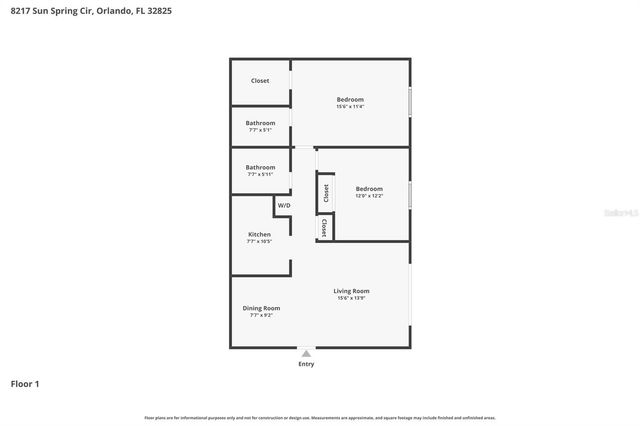 8217 SUN SPRING CIRCLE 72, Orlando, FL 32825