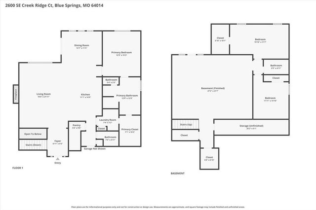 2600 SE Creek Ridge Court, Blue Springs, MO 64014