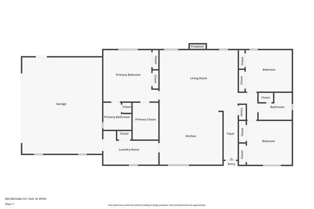 832 Old Cedar Circle, York, SC 29745