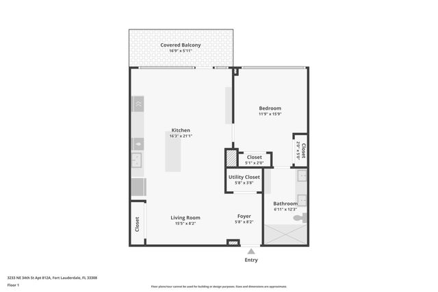 3233 NE 34th Street 812A, Fort Lauderdale, FL 33308