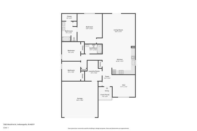 7302 Moultrie Drive, Indianapolis, IN 46217