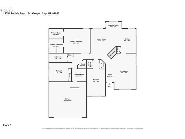 15054 PEBBLE BEACH Dr, Oregon City, OR 97045