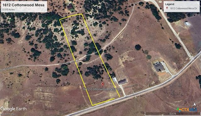 1612 Cottonwood Mesa Drive, Kempner, TX 76539