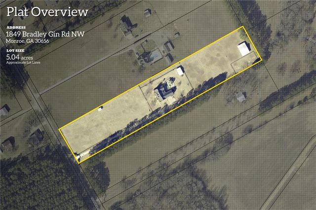 1849 Bradley Gin Road, Monroe, GA 30656