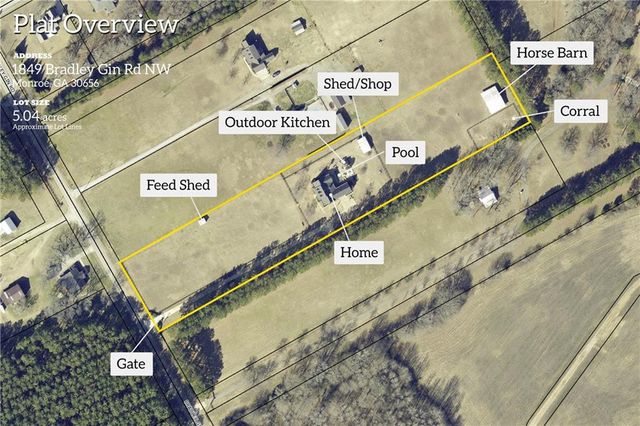 1849 Bradley Gin Road, Monroe, GA 30656