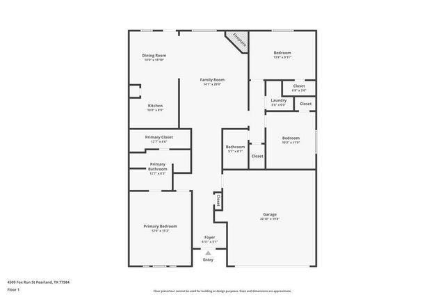 4509 Fox Run Street, Pearland, TX 77584