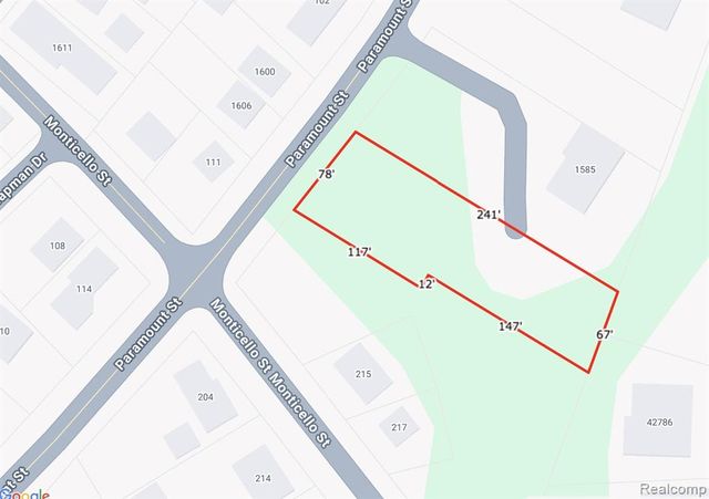 0000 Paramount Lot 50-22-02-379-018 Street, Novi, MI 48375