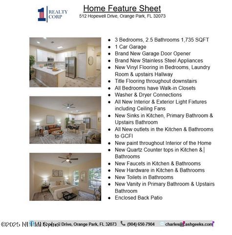 512 HOPEWELL Drive, Orange Park, FL 32073