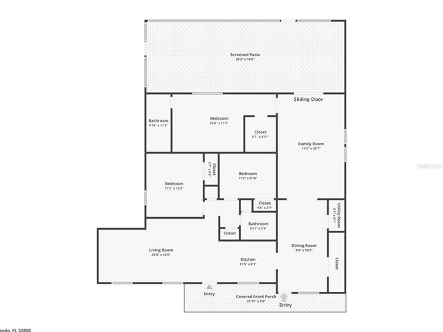 5301 BARNETT PLACE, Orlando, FL 32808