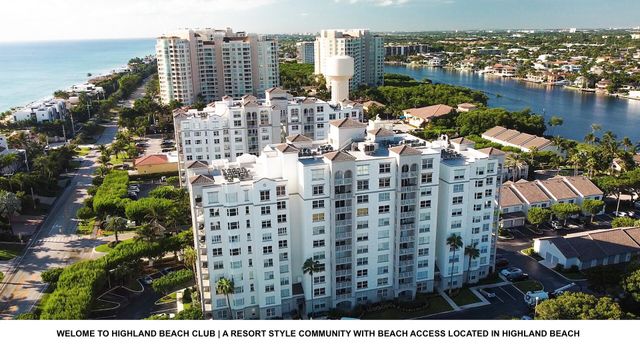 3606 S OCEAN Boulevard 603, Highland Beach, FL 33487