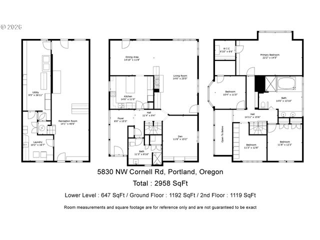 5830 Nw CORNELL Rd, Portland, OR 97210