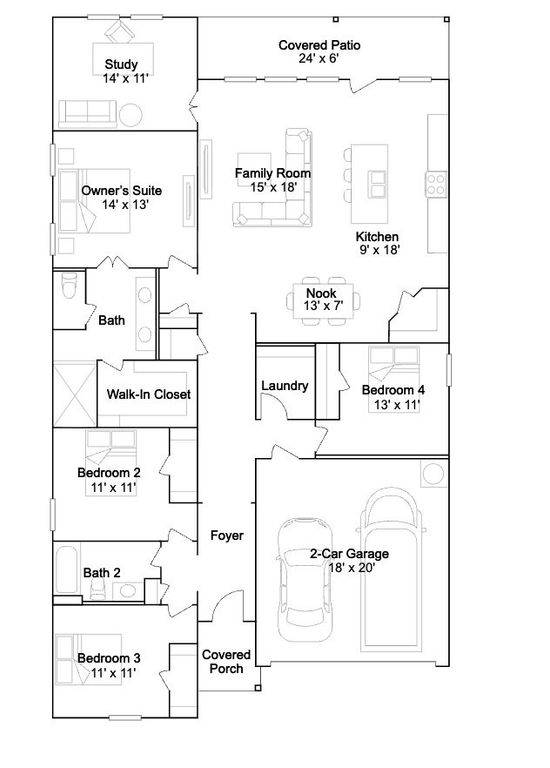 1328 San Laguna Lane, Fort Worth, TX 76052 — photo 2