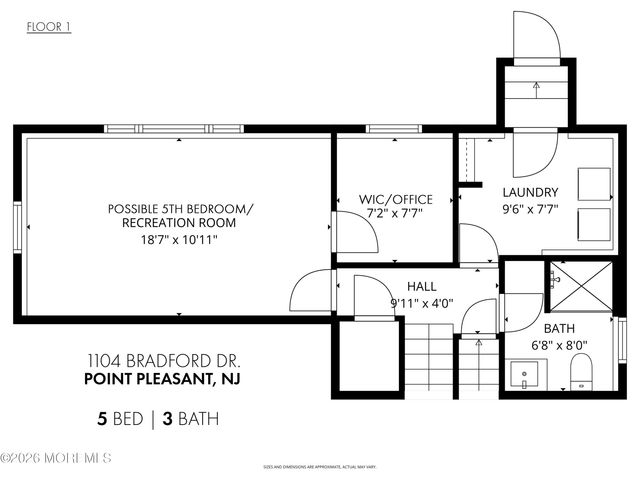 1104 Bradford Drive, Point Pleasant, NJ 08742