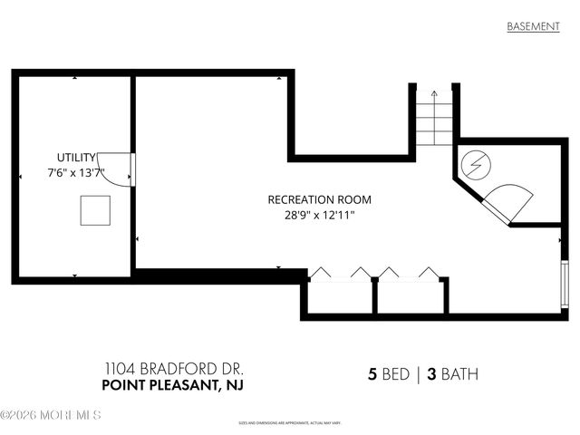 1104 Bradford Drive, Point Pleasant, NJ 08742