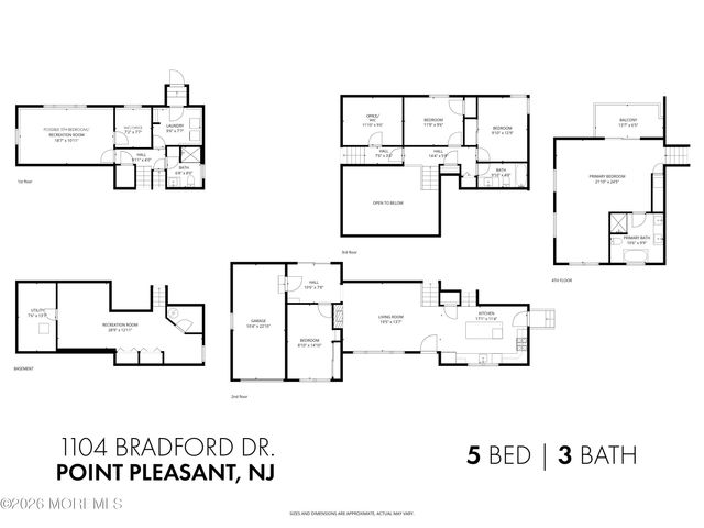 1104 Bradford Drive, Point Pleasant, NJ 08742