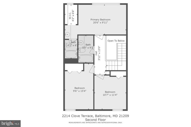2214 CLOVE TER, Baltimore, MD 21209