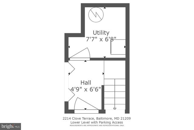 2214 CLOVE TER, Baltimore, MD 21209