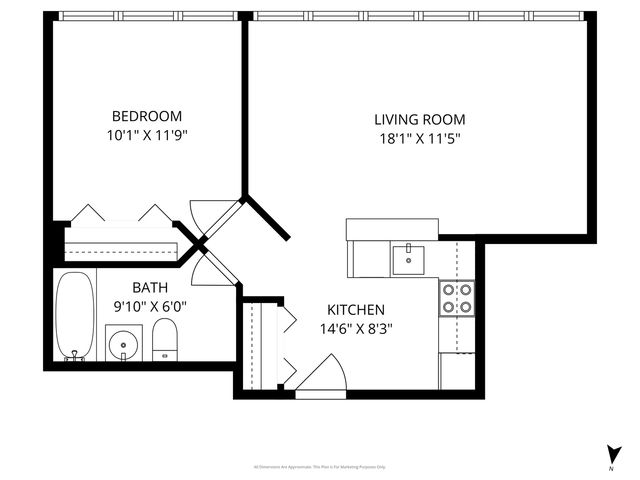 345 E Eastgate Place 204, Chicago, IL 60616