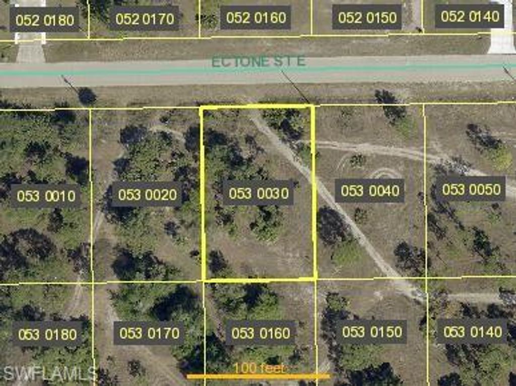 1110 Ectone ST E, LEHIGH ACRES, FL 33974 — exterior