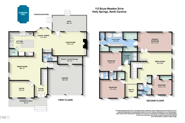 113 Bryce Meadow Drive, Holly Springs, NC 27540