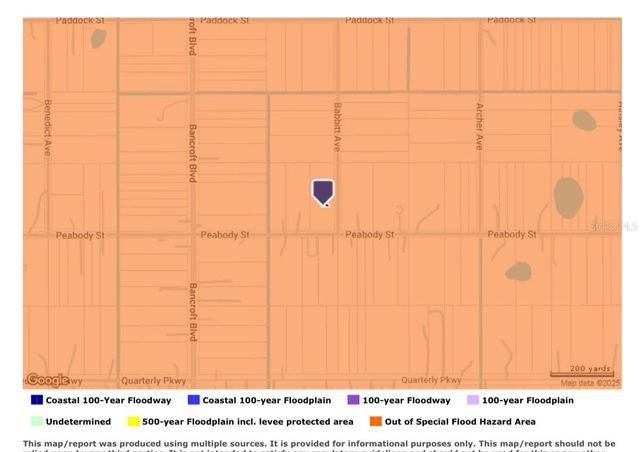 Lot 250 PEABODY STREET, Orlando, FL 32833