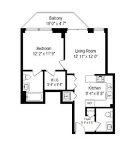 645 N KINGSBURY Street 2205, Chicago, IL 60610
