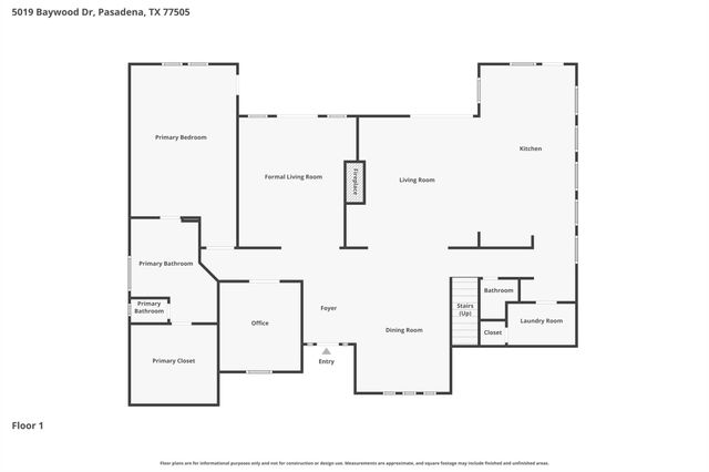 5019 Baywood Drive, Pasadena, TX 77505